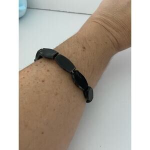 black bangle bracelet